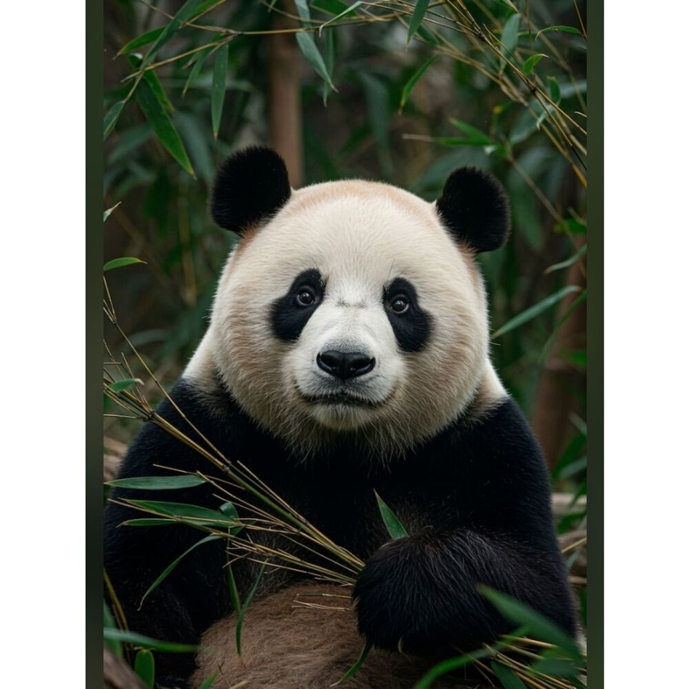 Large Custom Fridge Magnet Panda Home Kitchen Decor